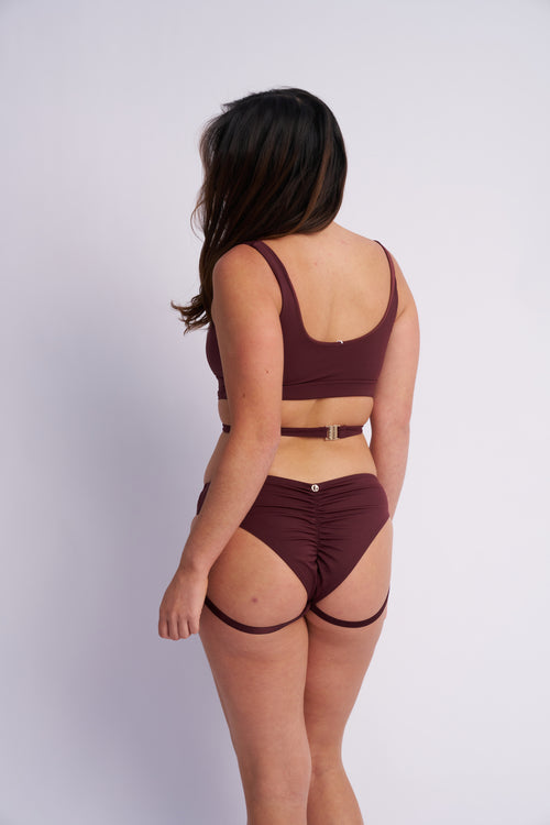 Kehlani High Waist Bottom Cacao